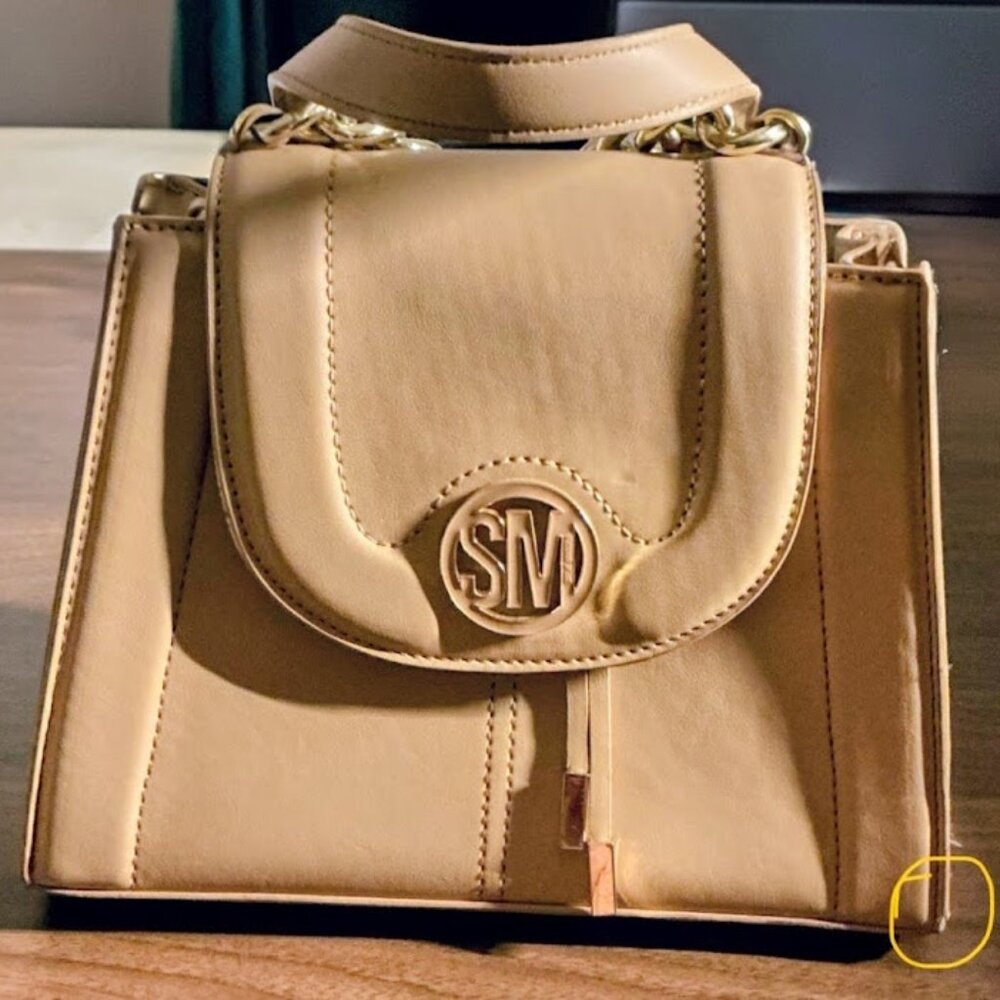 STEVE MADDEN CAMEL BREMMY PURSE (USED) - Picture 3 of 7